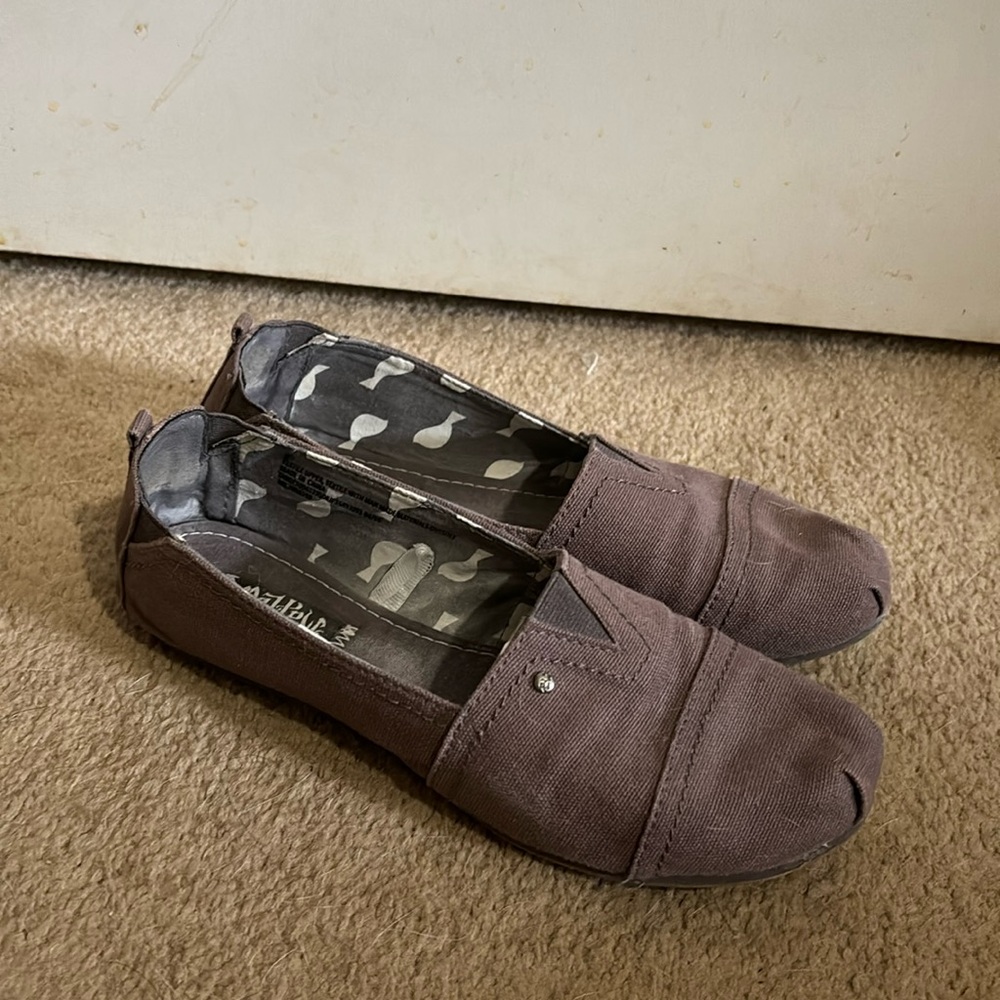 Madpole Grey Slip On